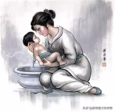 媽媽在,你不覺得有什麼;但媽媽不在,你會覺得少了很多…(看了傷感)