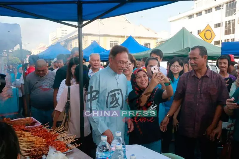 ◤山打根國席補選◢ 安華:與柔王室之間糾紛 希盟將與首相同