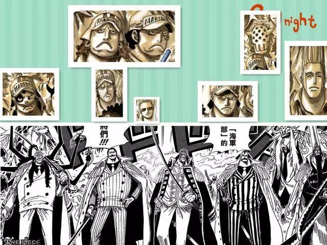 《海賊王》里精英中將是什麼是實力?在哪個檔次?