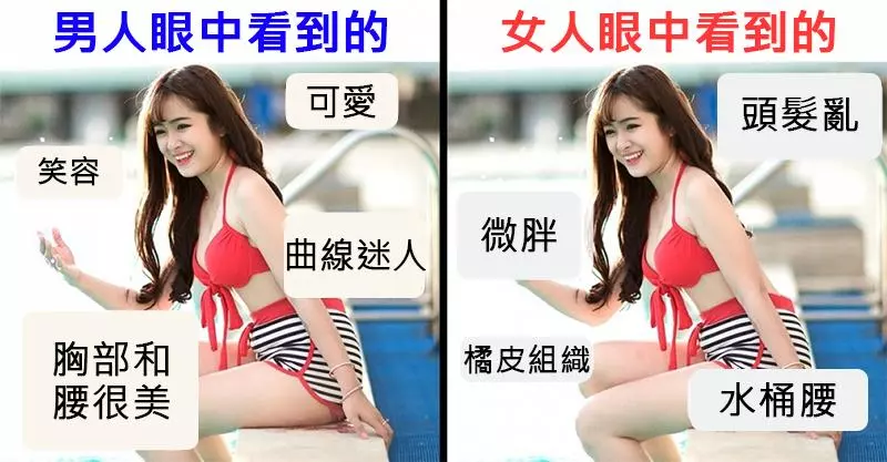 5個同一件事在「男生VS女生」眼中的不同世界。