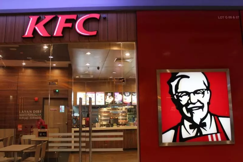 KFC也有自助點餐機了!以後再也不用排隊點餐了!