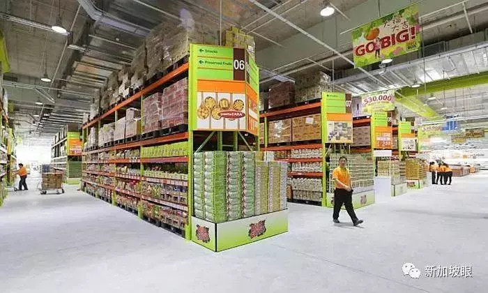 新加坡最大的貨倉購物商場Big Box破產了