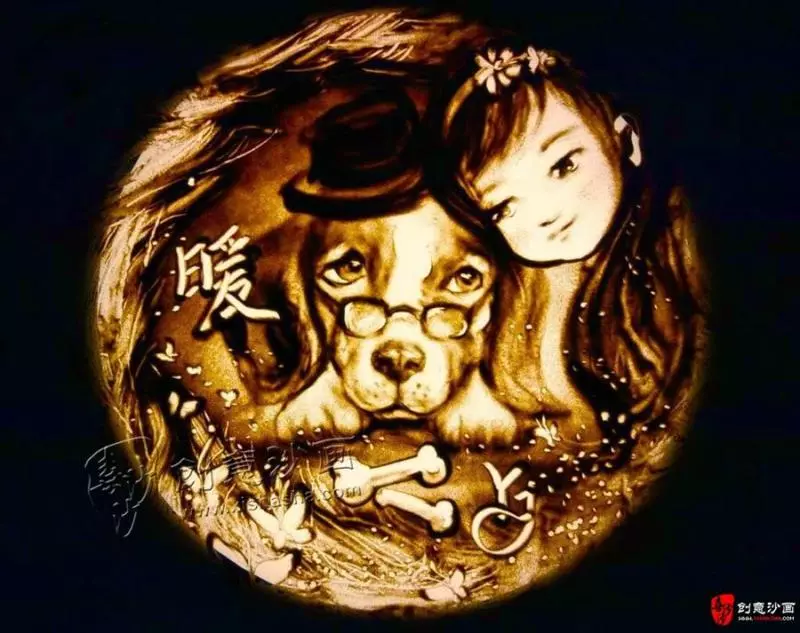 心理測試:覺得哪一幅沙畫最漂亮?測試你和哪一個星座最有緣!