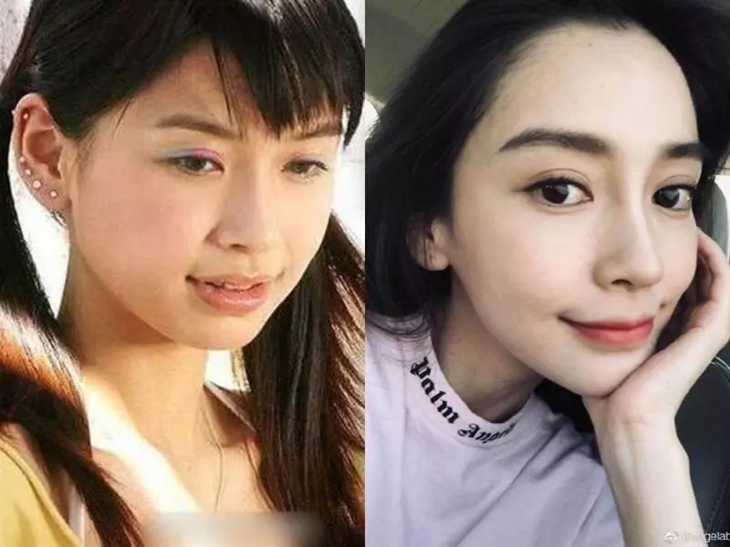 【現在長歪了?!】Angelababy「單穿內褲舊照」大曝光!網驚嘆:以前才是個混血美人!