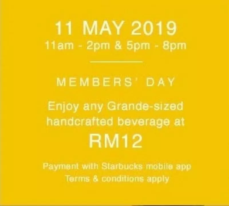 這個5月Starbucks推出超多優惠!飲料只需RM5而已!這麼值得!一定要去喝!