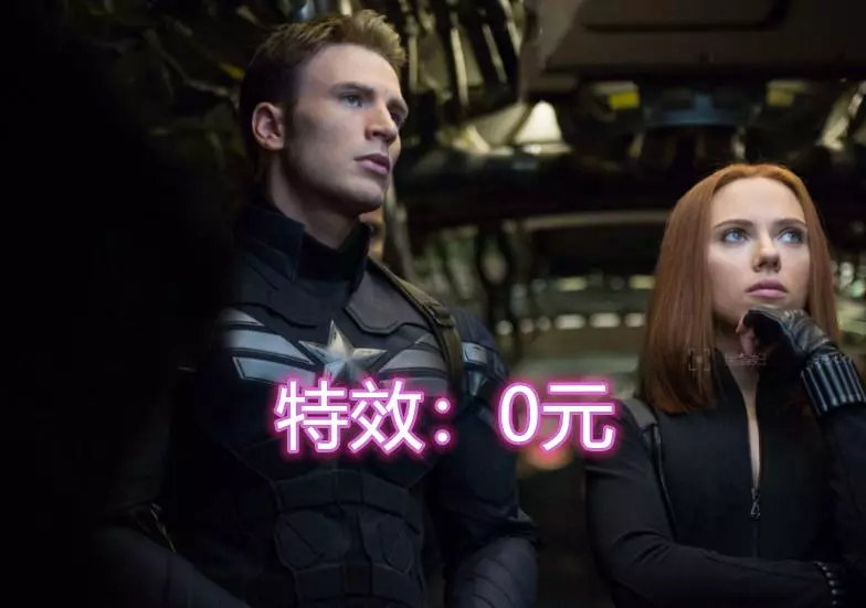 漫威特效燒錢排名,美隊:不花錢,綠巨人:150萬美元,她:5000萬美元