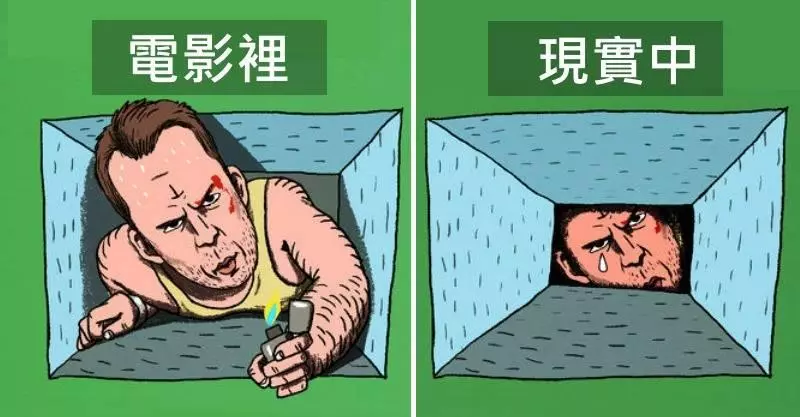 12個「被好萊塢耍得團團轉」的錯誤電影迷思!