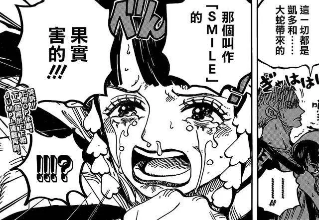海賊王942話細節:SMILE果實副作用曝光!竟能剝奪表情?