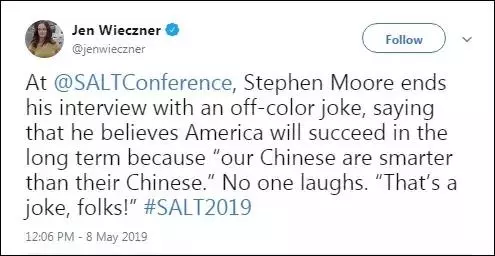 "美國會贏,因為我們的華人比中國人更聰明",他這話一出,現場一片尷尬...
