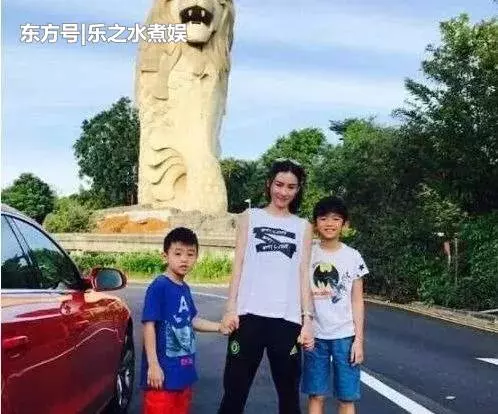 張柏芝首次曬出孩子照片,小兒子長得像誰一看就太明顯了!