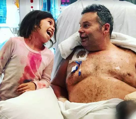 染雙重惡菌 休克命危 一見愛女 活下來