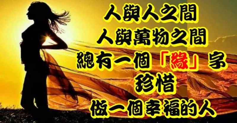 人與人之間 人與萬物之間,總有一個「緣」字 ,珍惜,做一個幸福的人