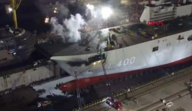 我們的055被抄襲了?又一亞洲國家造超級戰艦 電磁炮已準備就緒