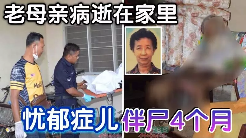 【伴母屍長達4個月!】憂鬱症兒隱瞞長達4個月的原因,他終於說出了真相!