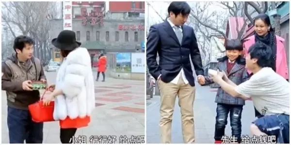 乞丐向貴婦討錢1個月收入竟破萬,當他說出「乞討秘訣」連貴婦都忍不住拜他為師!