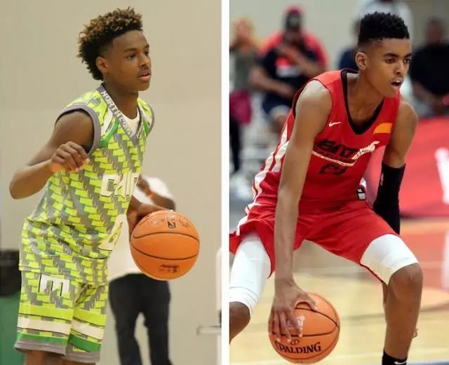 狂轟43+11!詹皇兒子對手15歲2米01天才太橫,名記:或高中進NBA