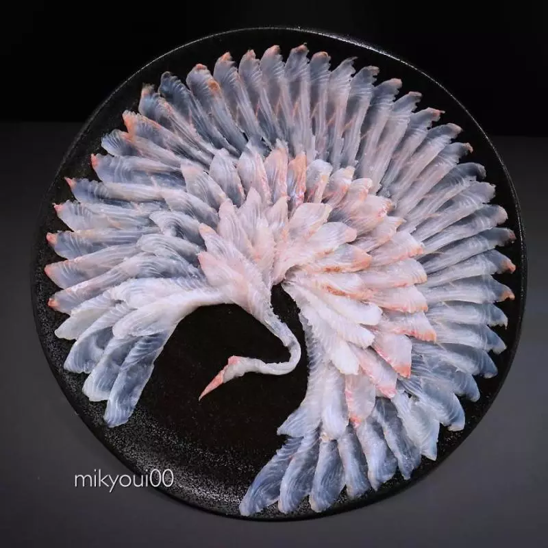 令人難以置信的生魚片藝術