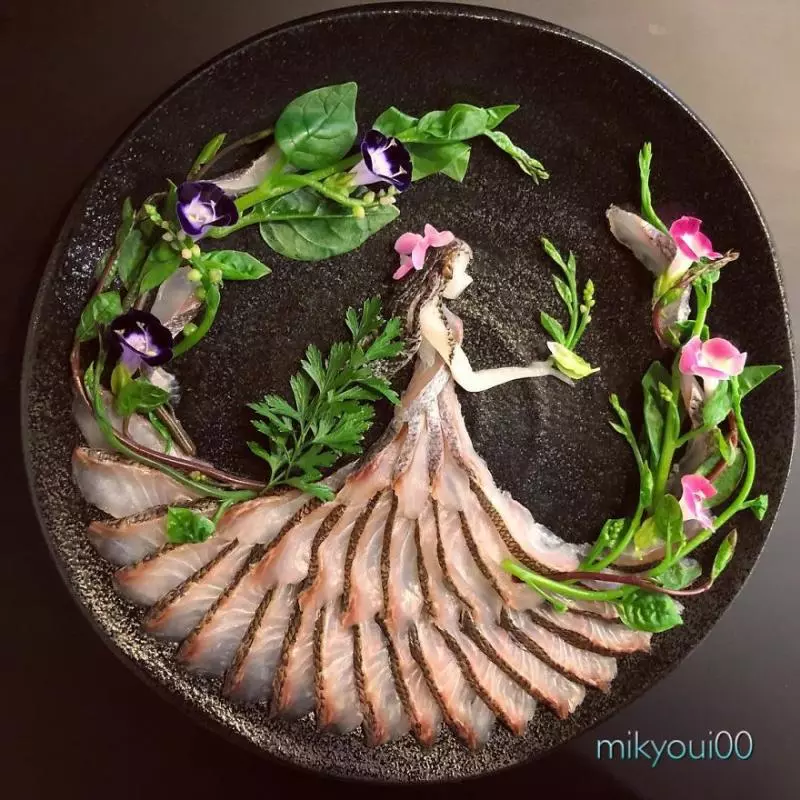 令人難以置信的生魚片藝術