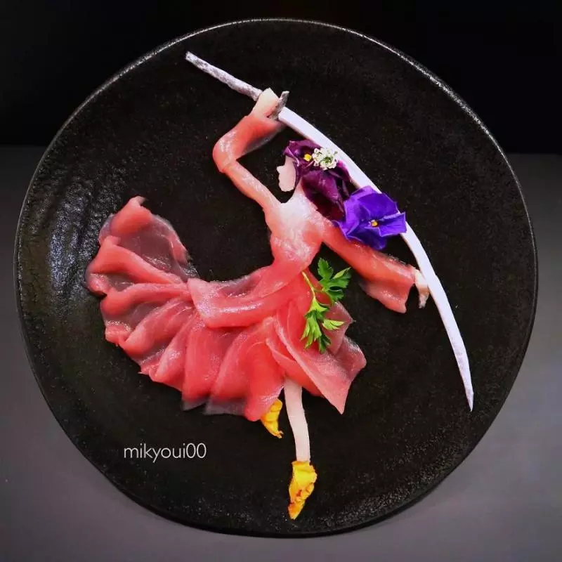 令人難以置信的生魚片藝術