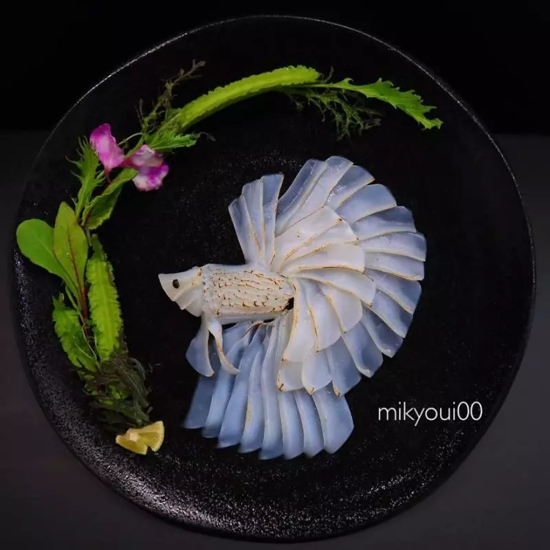 令人難以置信的生魚片藝術