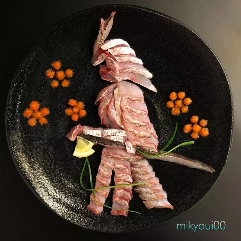 令人難以置信的生魚片藝術
