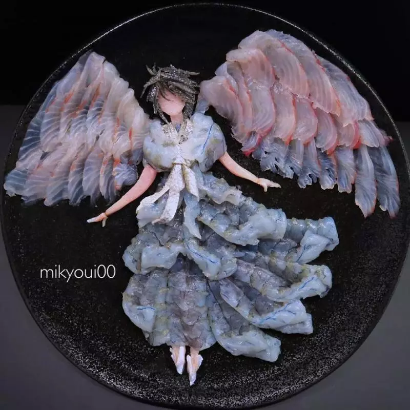 令人難以置信的生魚片藝術