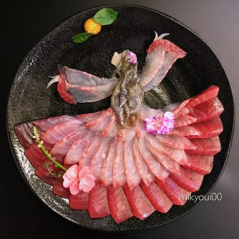 令人難以置信的生魚片藝術