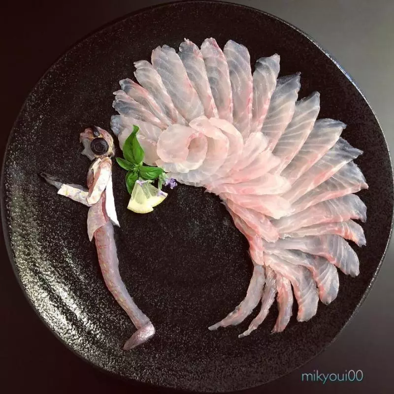 令人難以置信的生魚片藝術