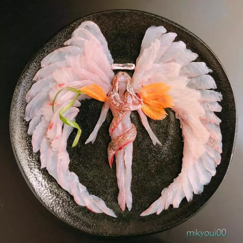令人難以置信的生魚片藝術