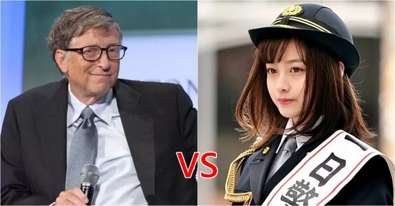史上最難題「比爾蓋茲與橋本環奈掉水裡該救誰?」網友神解題突破盲腸啊