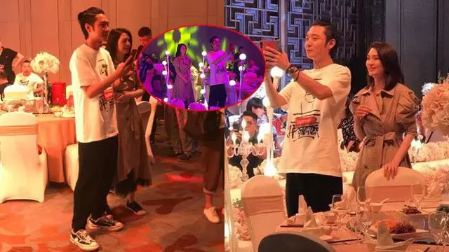 洪欣終發聲力挺張丹峰,二人合體現身秀恩愛,張丹峰展現慈父一面!