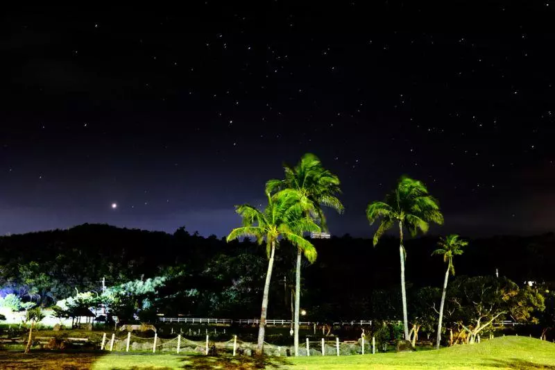 追星趣!南台灣星空吶喊 躺草地算流星超震撼