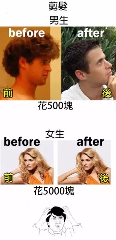 18張證明「男生女生不懂對方」的爆笑比對照片!