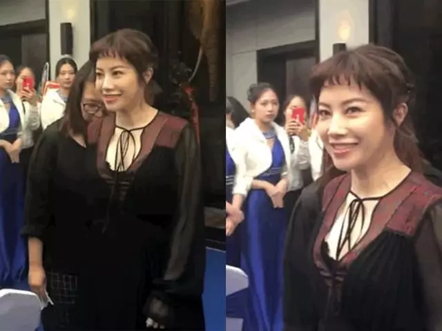40歲徐懷鈺近照認不出,狗啃劉海很顯老,身材發福後竟撞臉李玟 !