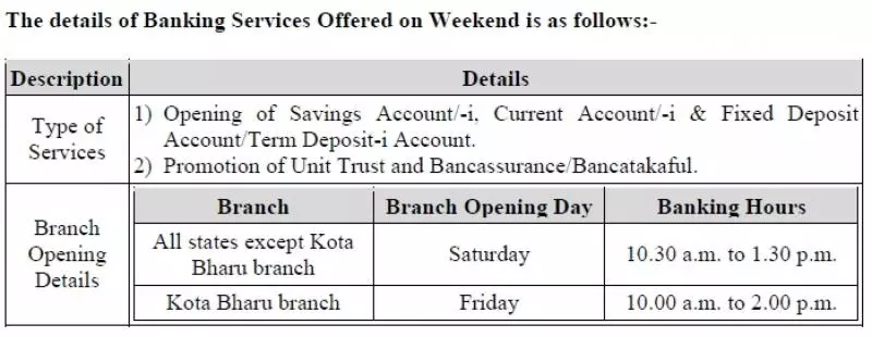 《好消息》即日起!大眾銀行 Public Bank周末也有營業了!一定要給爸媽知道!