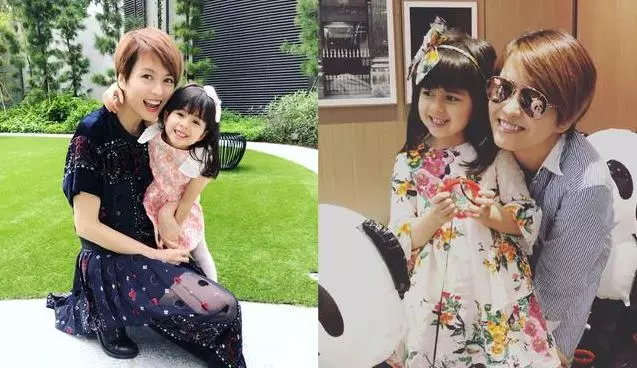 梁詠琪女兒長大,混血基因愈發明顯,被稱最漂亮星二代