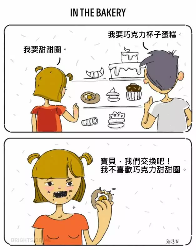 14張證明「同居前你最好三思一下」的中肯爆笑情侶同居插畫。