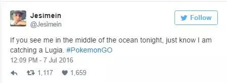 21則爆笑推特證明Pokemon GO就是世界末日的第一章。