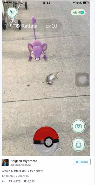 21則爆笑推特證明Pokemon GO就是世界末日的第一章。
