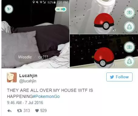21則爆笑推特證明Pokemon GO就是世界末日的第一章。
