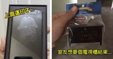 17個讓你完全失去對人的信任感的網路購物經驗,左邊那個手機上面的印子居然是...