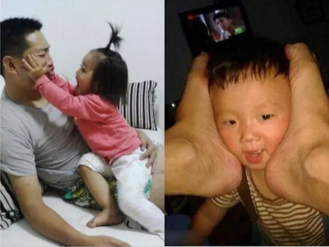 12張爸爸帶兒子VS帶女兒對比照,事實證明千萬別讓男人帶兒子
