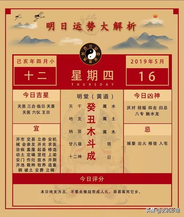 12生肖5月16號運勢,除了狗馬運勢衰,其他屬相皆平!不宜有大動作