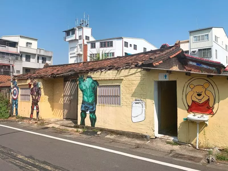 【台南景點-下營小熊維尼彩繪村】呼叫小熊維尼粉絲出動‧讓人拍到不想要回家‧療癒可愛的小熊維尼