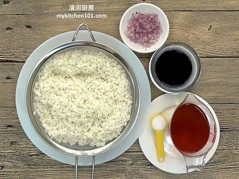 蘭花娘惹粽 和香辣叄巴蝦米(SAMBAL蝦米)鹹肉粽
