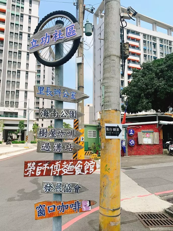 【新竹市景點】鄰近新竹科學園區熱鬧的光復路裡隱藏‧童年的秘密基地‧晴心樹屋‧飛行樹屋咖啡