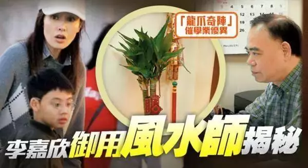 李嘉欣望子成龍,秘請風水師助陣兒子學業,8歲兒今讀名校成學霸!