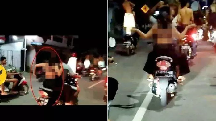 封齋時段不守教規,女子脫衣騎摩哆引爭議!