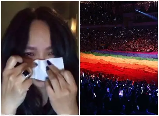 同性婚姻勝利了!台灣成為亞洲第一個同性婚姻法制化的國家!張惠妹「爆哭」挺同婚PO彩虹海:為你們驕傲,彩虹終於完整了