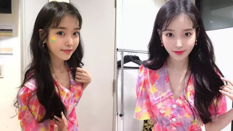 IU上傳自拍一天點讚就超100萬!怎麼能這麼美啊~♥